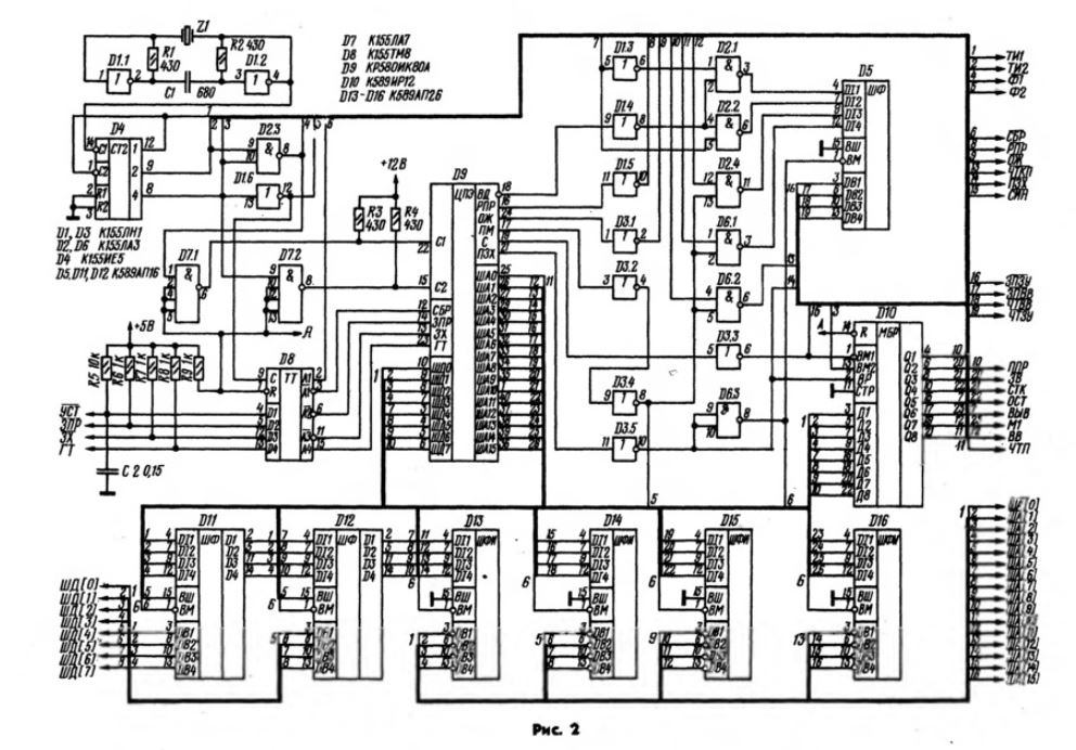Схема 80. Кр580вм80а схема включения. К580вм80 схема. Микропроцессорная система на базе кр580вм80а. Процессор кр580вм80а схема.